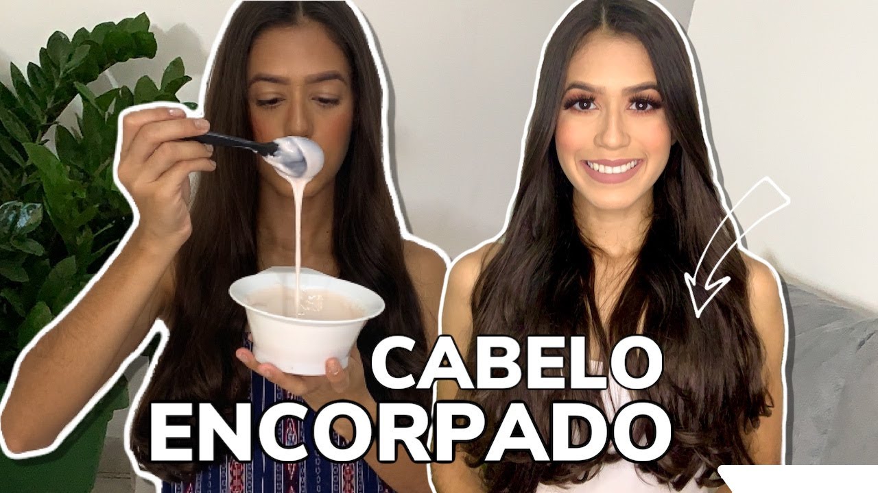 COMO ENCORPA O CABELO COM PRÉ SHAMPOO CASEIRO