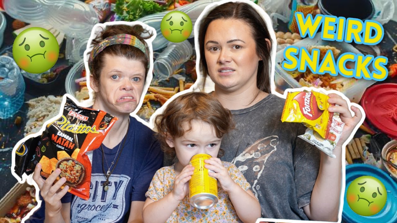Пробуем странные закуски со всего мира вместе с Обри! | Snack Crate
