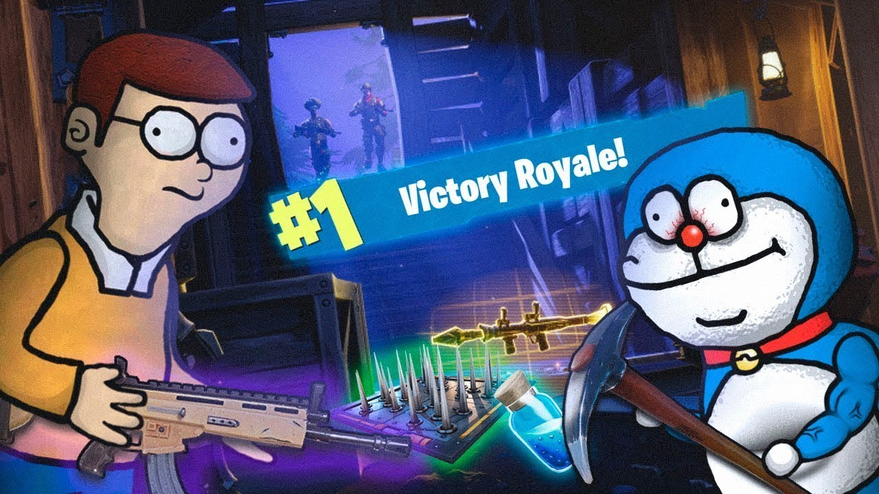 DORAEMON EN FORTNITE