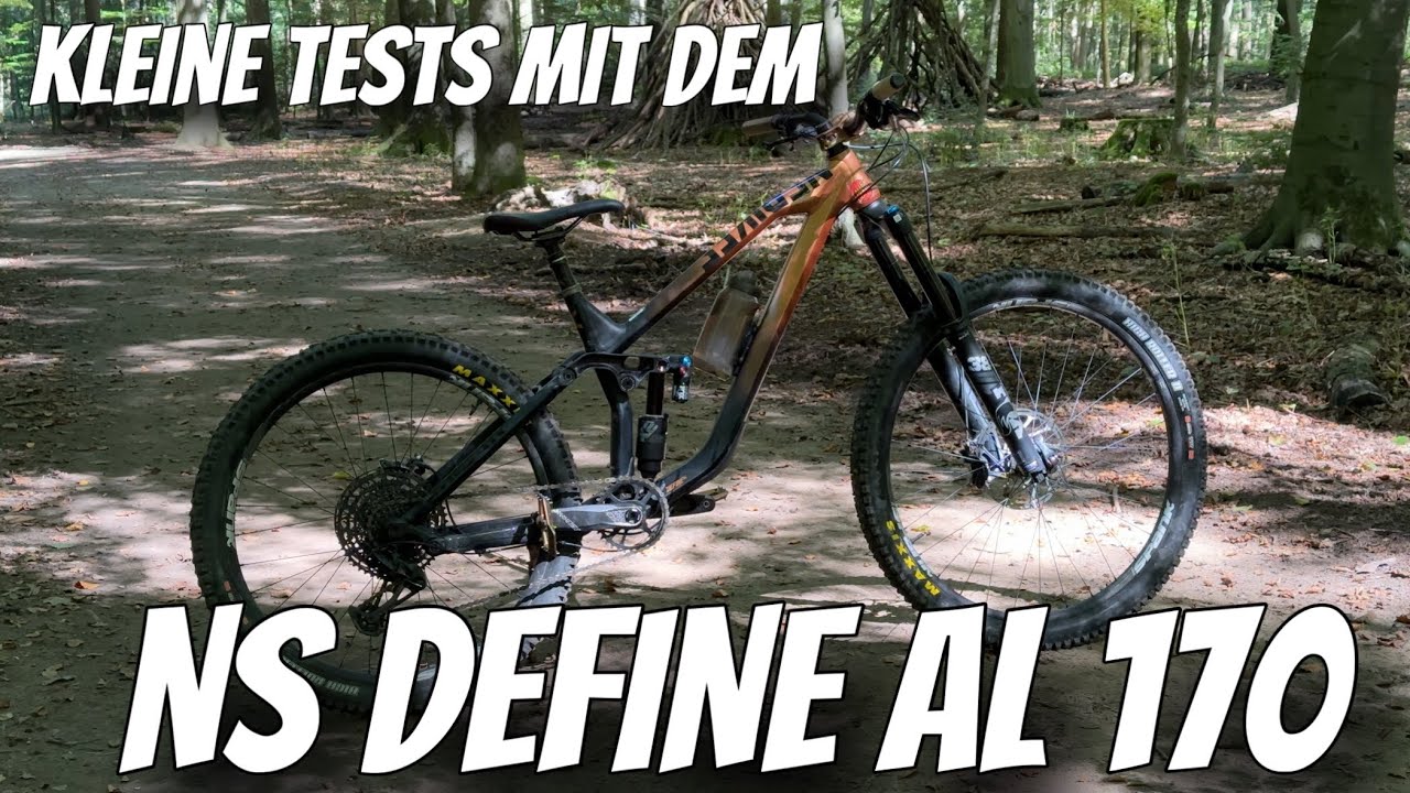 NS DEFINE 170 AL 😍 auf unseren Hometrails I Wat kann dat teil eigentlich so ??🧐