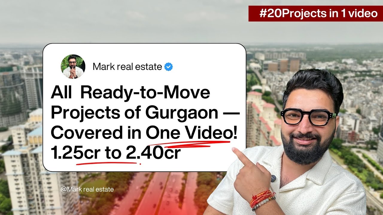 Only fresh inventory | Ready-to-move 3BHK homes under ₹1.40 Cr in Gurgaon.