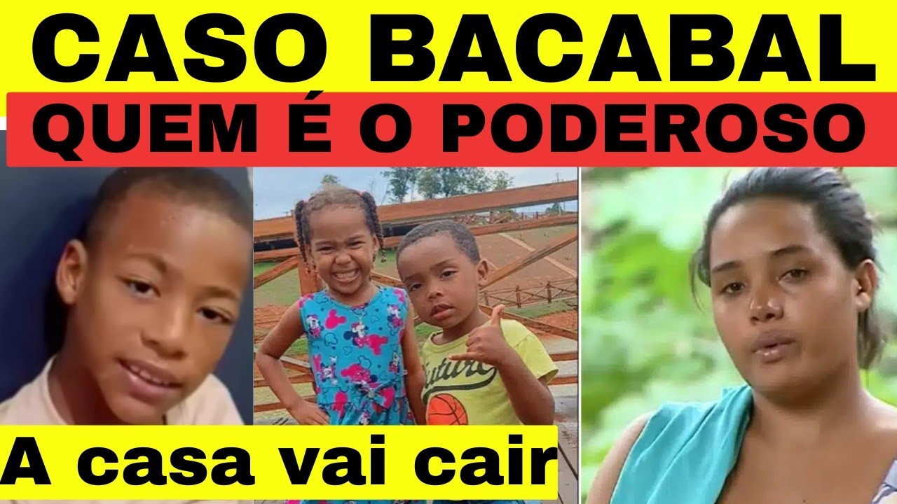 CASO CRIANÇAS DE BACABAL TEM DIVISÃO NA INVESTIGAÇ UM QUER CONTINUAR E OUTRO QUER PARAR ...