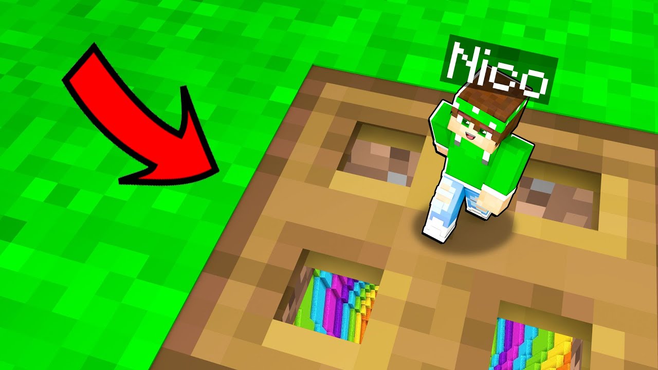SONO CADUTO IN QUESTO *PICCOLISSIMO BUCO* su MINECRAFT!