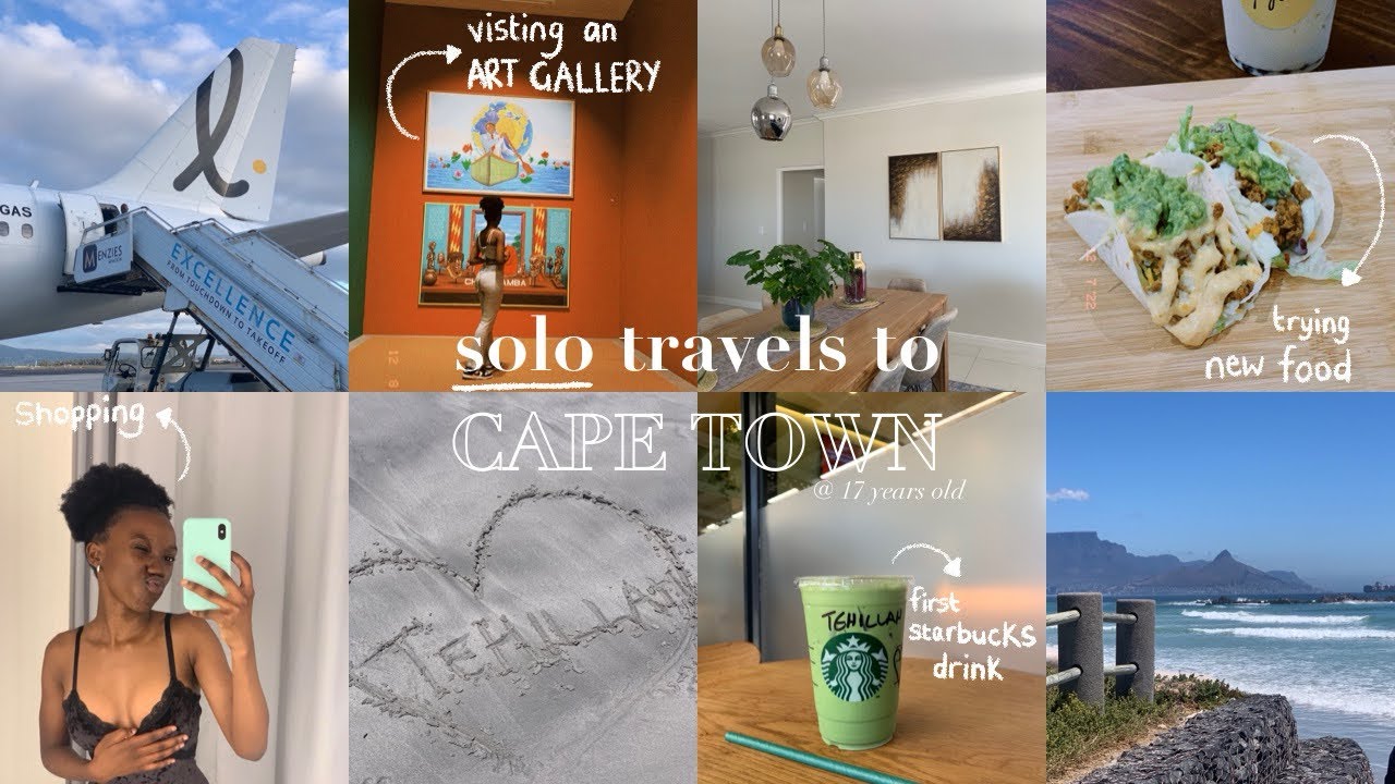 CAPE TOWN TRAVEL VLOG | my first Solo Trip :)