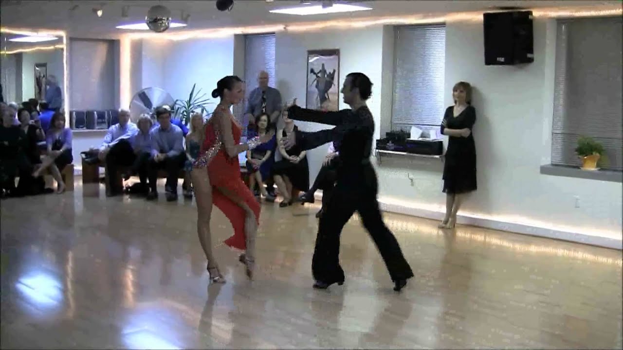 Krasi Petkov and Yana Blinova (Petkov) at Anniversary Ball at Dance Studio Lioudmila  2010