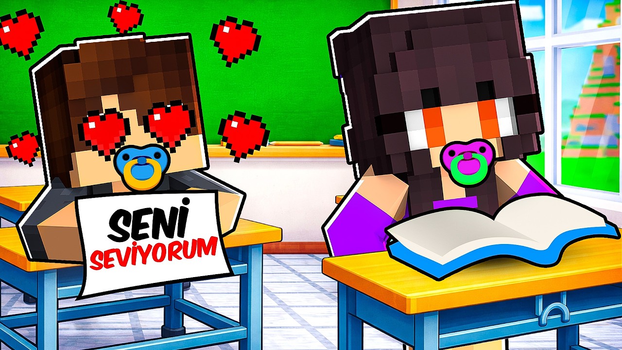 GÖKÇE'nin Minecraft'taki İLK AŞKI!