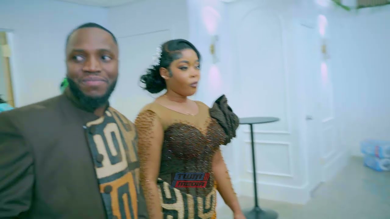 TOUSSAINT AND SARA WEDDING ENTRANCE, NASHVILLE TN #wedding #babondo #marekani