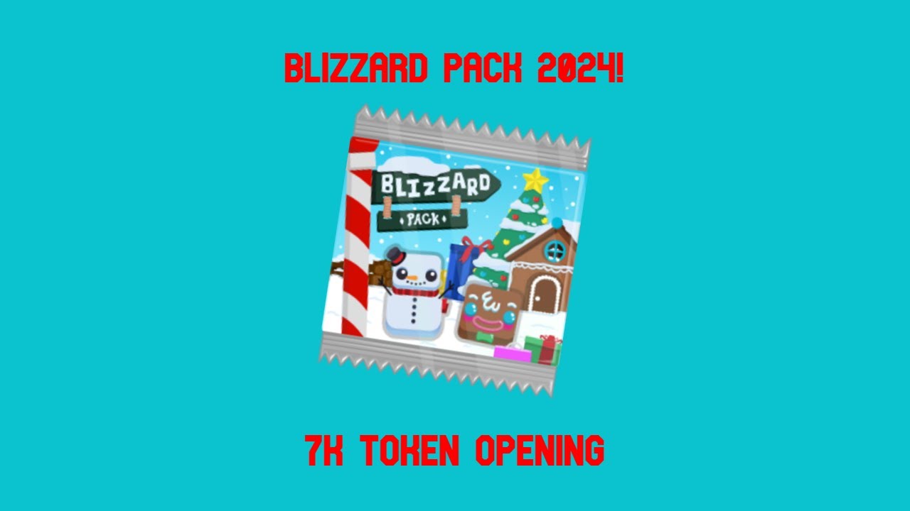 Blooket Blizzard Pack 2024!!! 7K OPENING!
