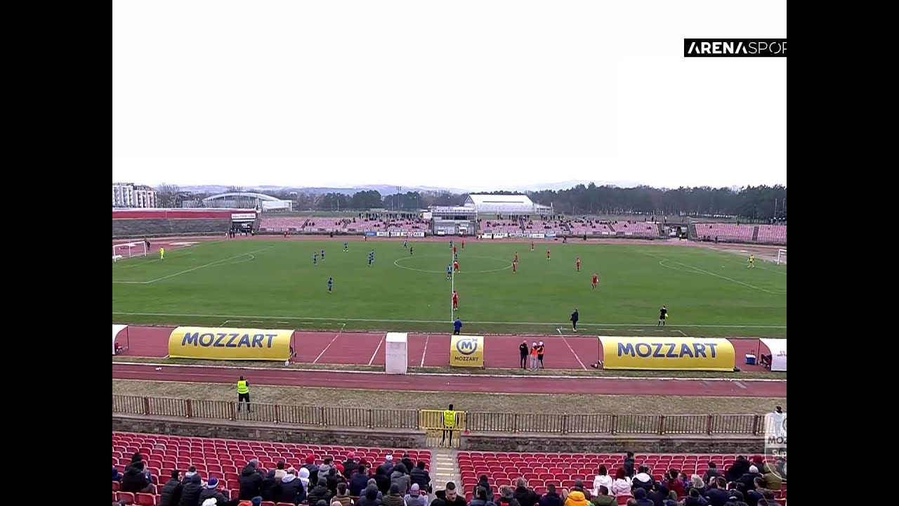 MOZZART BET SUPERLIGA SRBIJE (20. kolo): Radnički 1923 - Radnički Niš 3:2 / 11.02.2024.