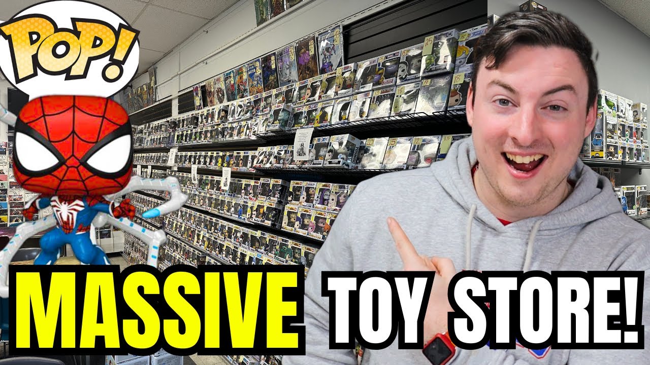 We Went Funko Pop Hunting & Found This MASSIVE Toy Store!