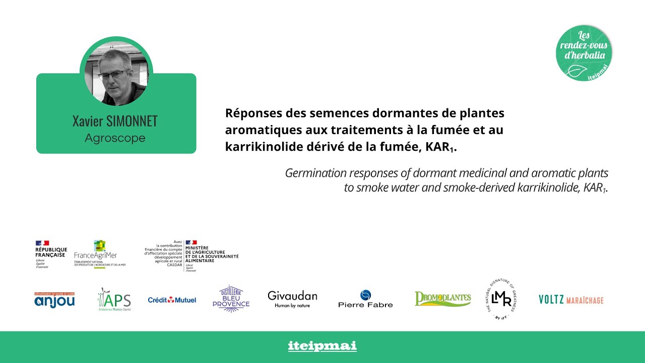 09 - Germination Responses of dormant medicinal and aromatic plants to smoke water and KAR1