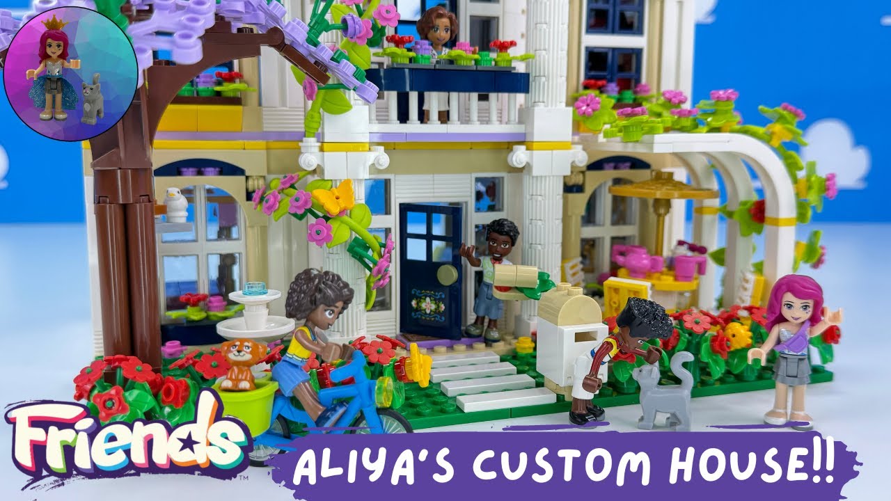 Дом Алии из LEGO Friends!! Я наконец-то закончил его!!!!!!!