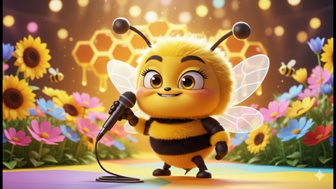 🐝 ДЖМЕЛИК-БУБУНЧИК 🎶 Весела пісенька РЕП для дітей 🧒 Танці джмеля мультик