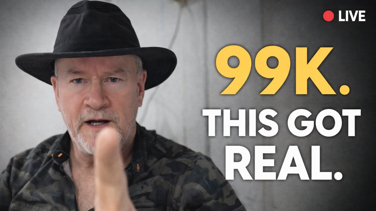 On the Edge of 100,000 Subscribers (Live)