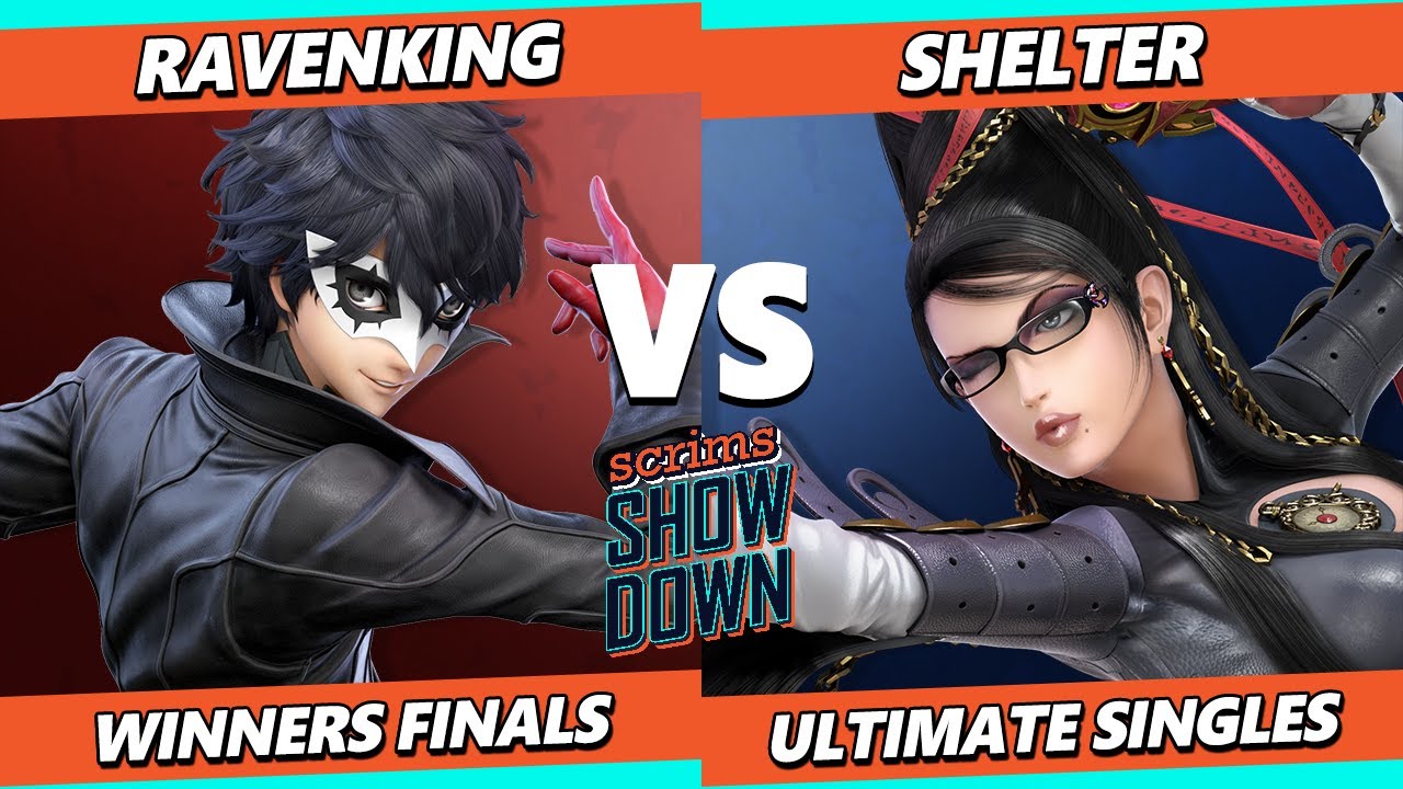 Scrims Showdown 83 Winners Finals - Ravenking (Joker) Vs. Shelter (Bayonetta) Smash Ultimate - SSBU