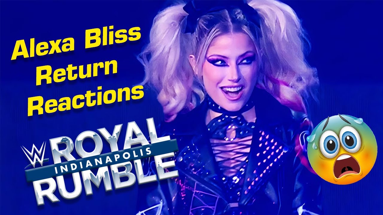Alexa Bliss Return Reaction Compilation | Alexa Bliss Returns at Royal Rumble 2025