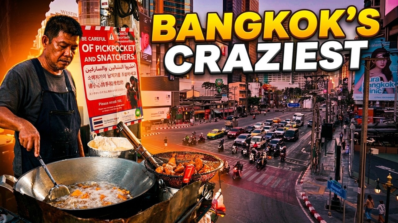 Bangkok's Craziest Intersection