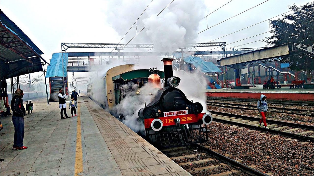 World Oldest steam locomotive in working condition with fairy Queen express | Indian railways