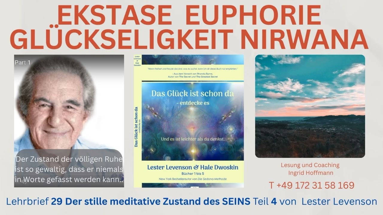 Exstase Euphorie Glückseligkeit Nirwana - beschreiben den Zustand nicht wirklich, sie deuten ihn an