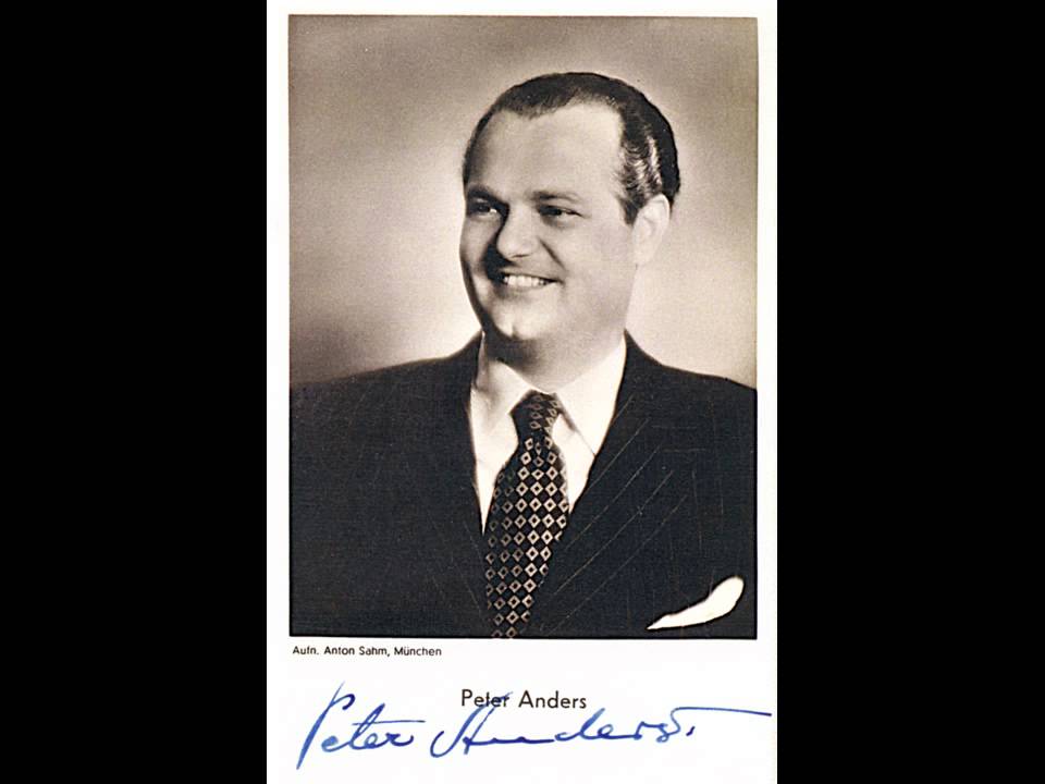 Peter Anders singt: Zwei Märchenaugen (Kálmán) 1951
