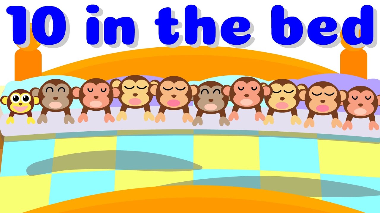 ten in the bed  | 10 in the bed | NURSERY RHYME