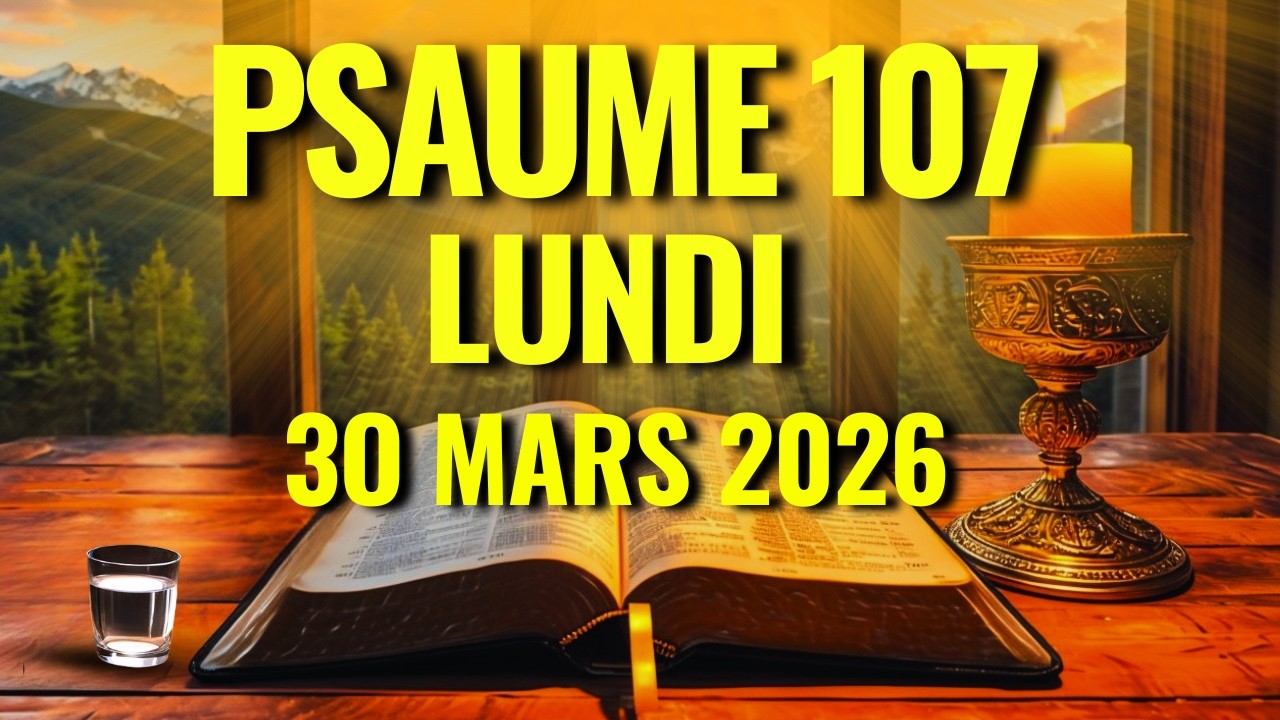 PRÌERE DU MATIN - Jeudi 19 Mars 2026 - Psaume 107 pour Bénédiction, Protection et Chemin de Victoire