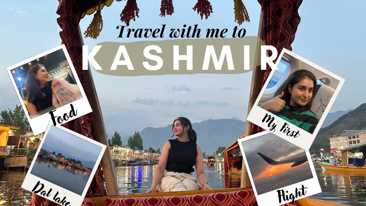 My First Flight ✈️ | KASHMIR | V09 |Travel Vlog 🛶