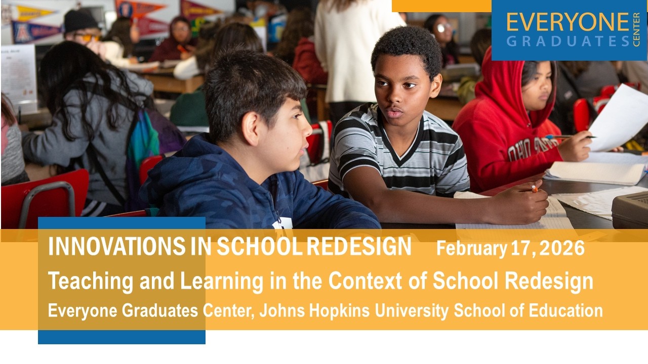 Teaching and Learning in the Context of School Redesign