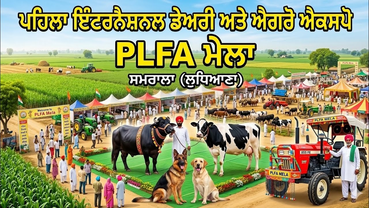 ਕਿਸਾਨ ਮੇਲਾ ਸਮਰਾਲਾ 2026 PLFA ਮੇਲਾ 