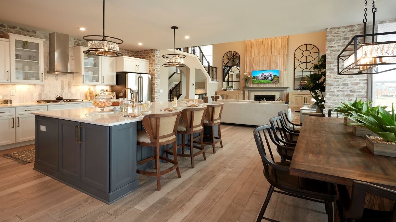 The Mitchell Floorplan by Fischer Homes | Model Home in Sanctuary Village