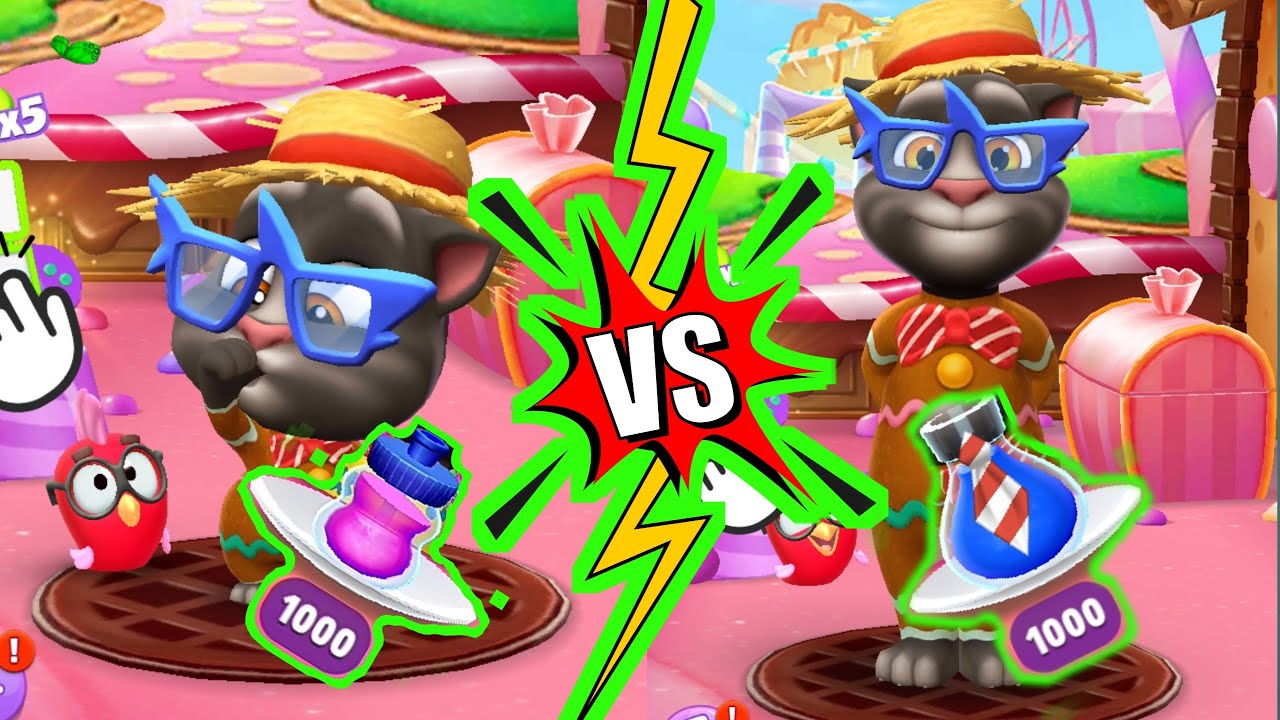 My Talking Tom 2 - Small VS Big - GAMEPLAY 4U