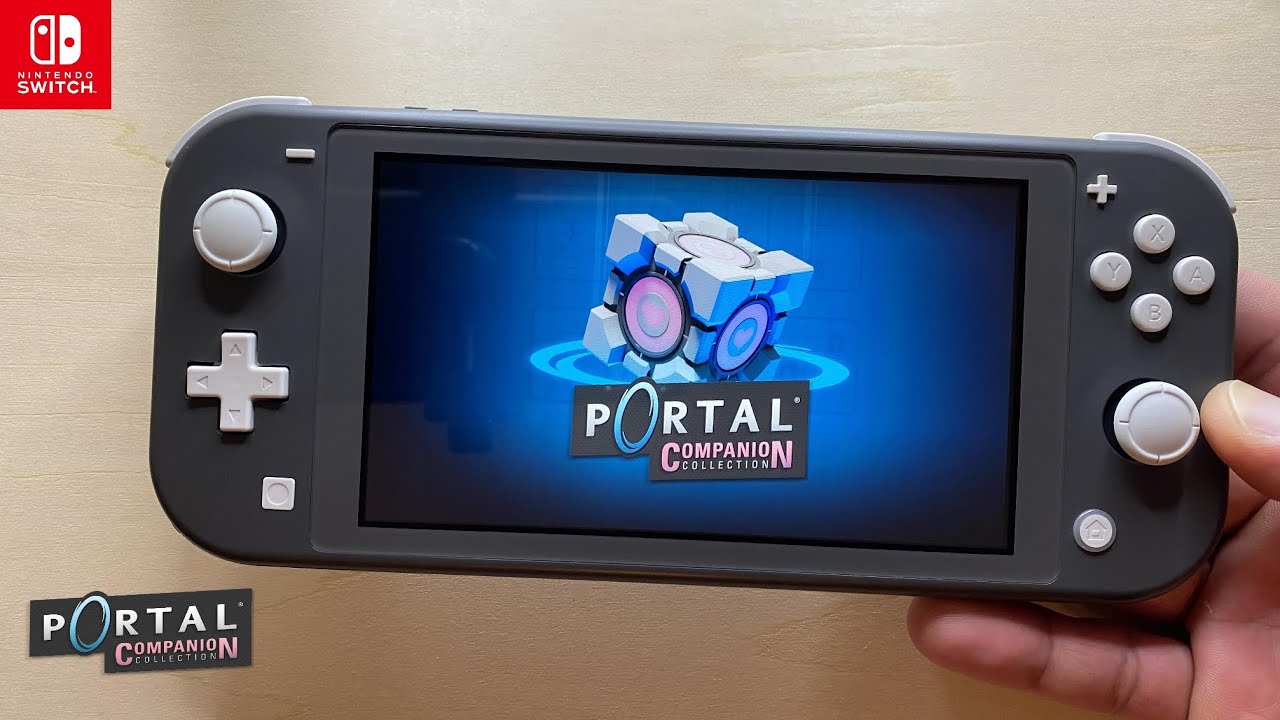 Portal: Companion Collection Геймплей Nintendo Switch Lite