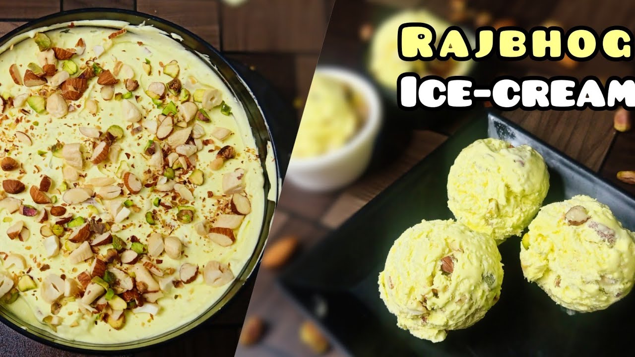 Rajbhog Ice Cream | Day- 7 ~ice cream series | Base one ice cream many | Rajbhog Ice Cream Recipe|