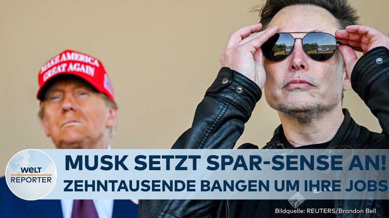 USA: Elon Musk will gnadenlos in Washington aufräumen! Regierungsangestellte in Panik um ihren Job!