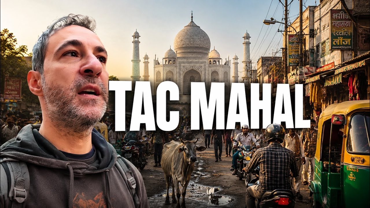HİNDİSTAN’da İnanılmaz Sokaklardan Geçerek Tac Mahal’e Gittim ~8🇮🇳
