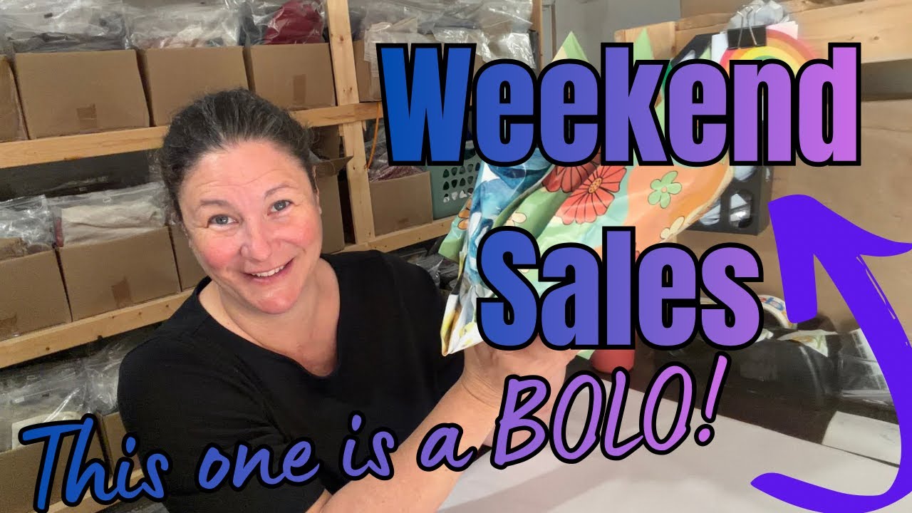 Weekend Sales for a Part Time Reseller | What Sold on eBay depop and Poshmark | a BOLO and a mistake