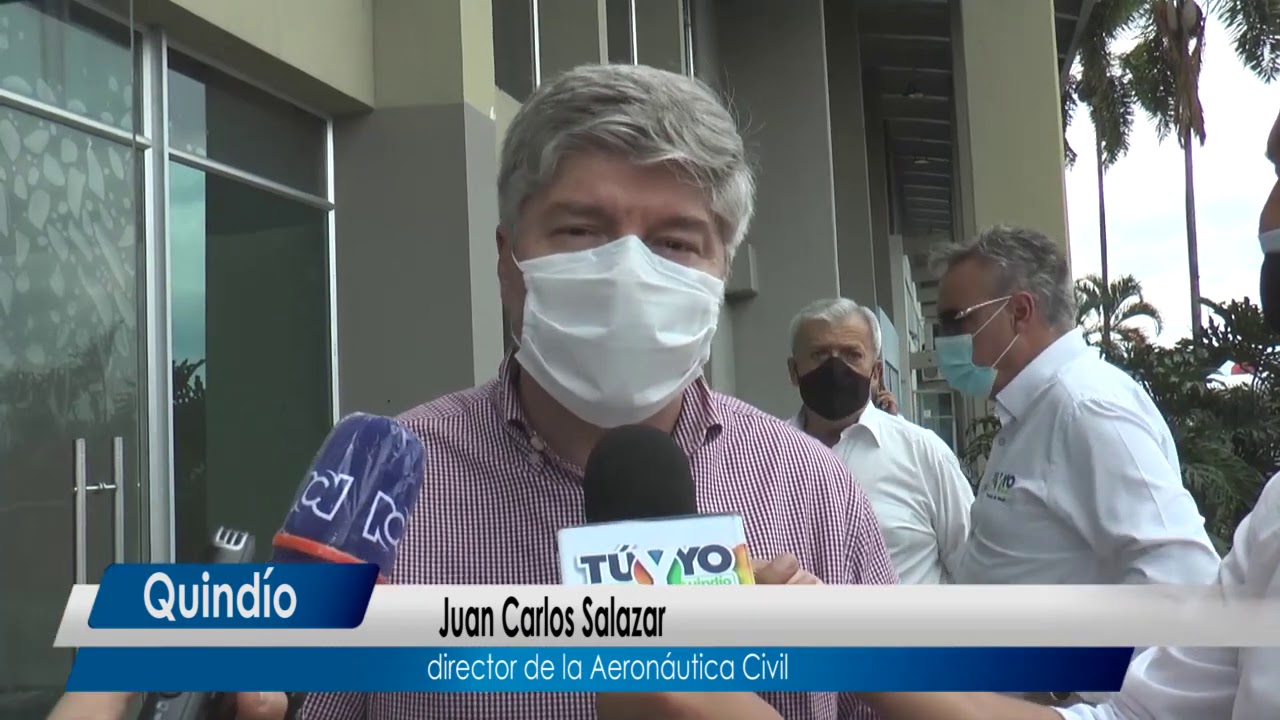 Aeropuerto el Ed&eacute;n en  Armenia  - reinicaron  los vuelo internacionales