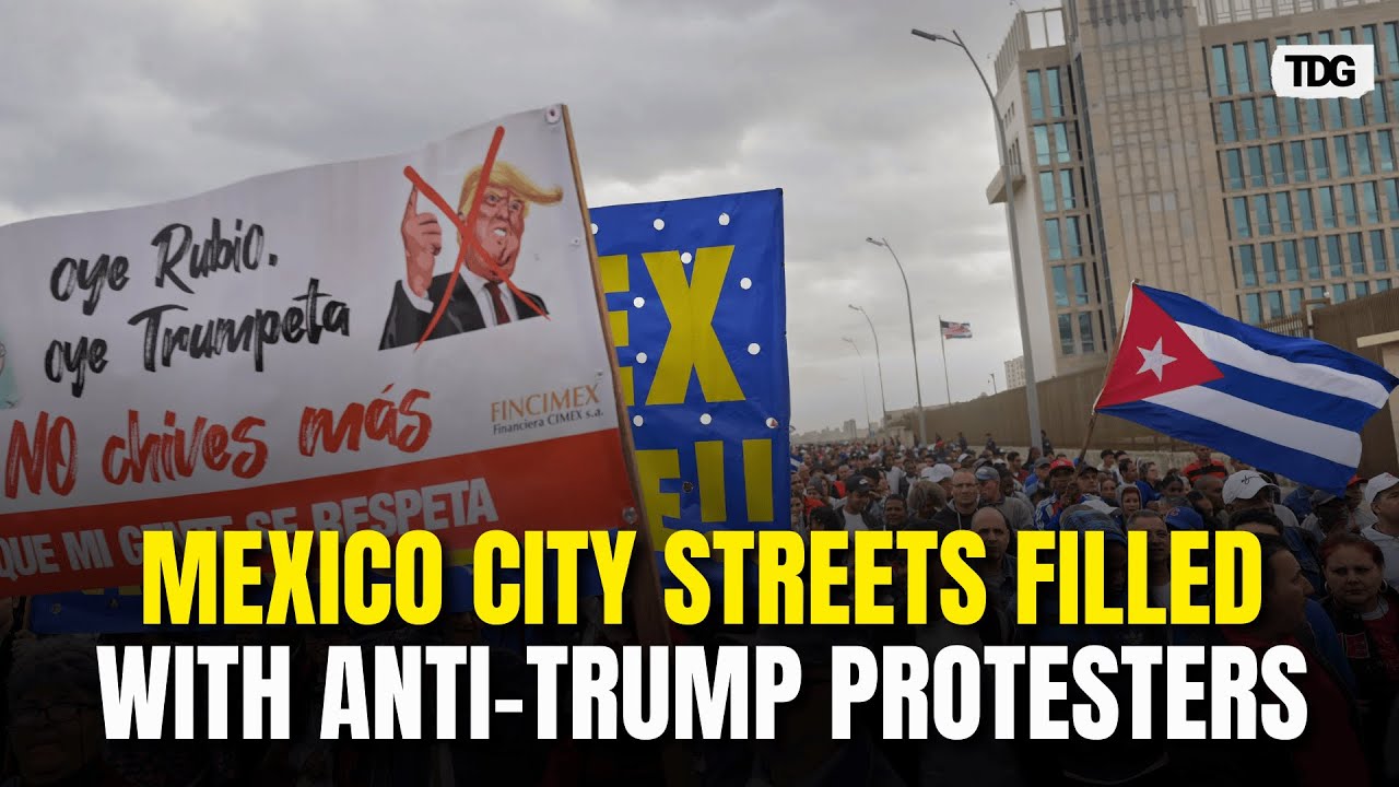 Protests in Mexico City Demand Maduro’s Freedom, Reject U.S. Intervention | TDG