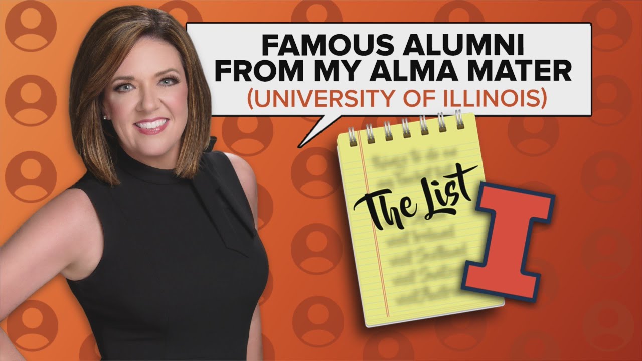 The List: Famous alumni from the University of Illinois, according to Robin Baumgarten
