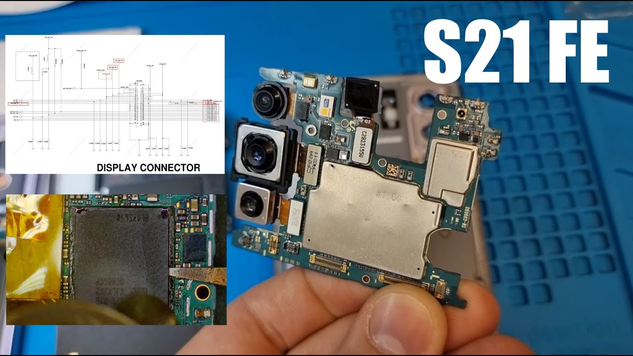 Samsung Galaxy S21 FE не включается (нет изображения)