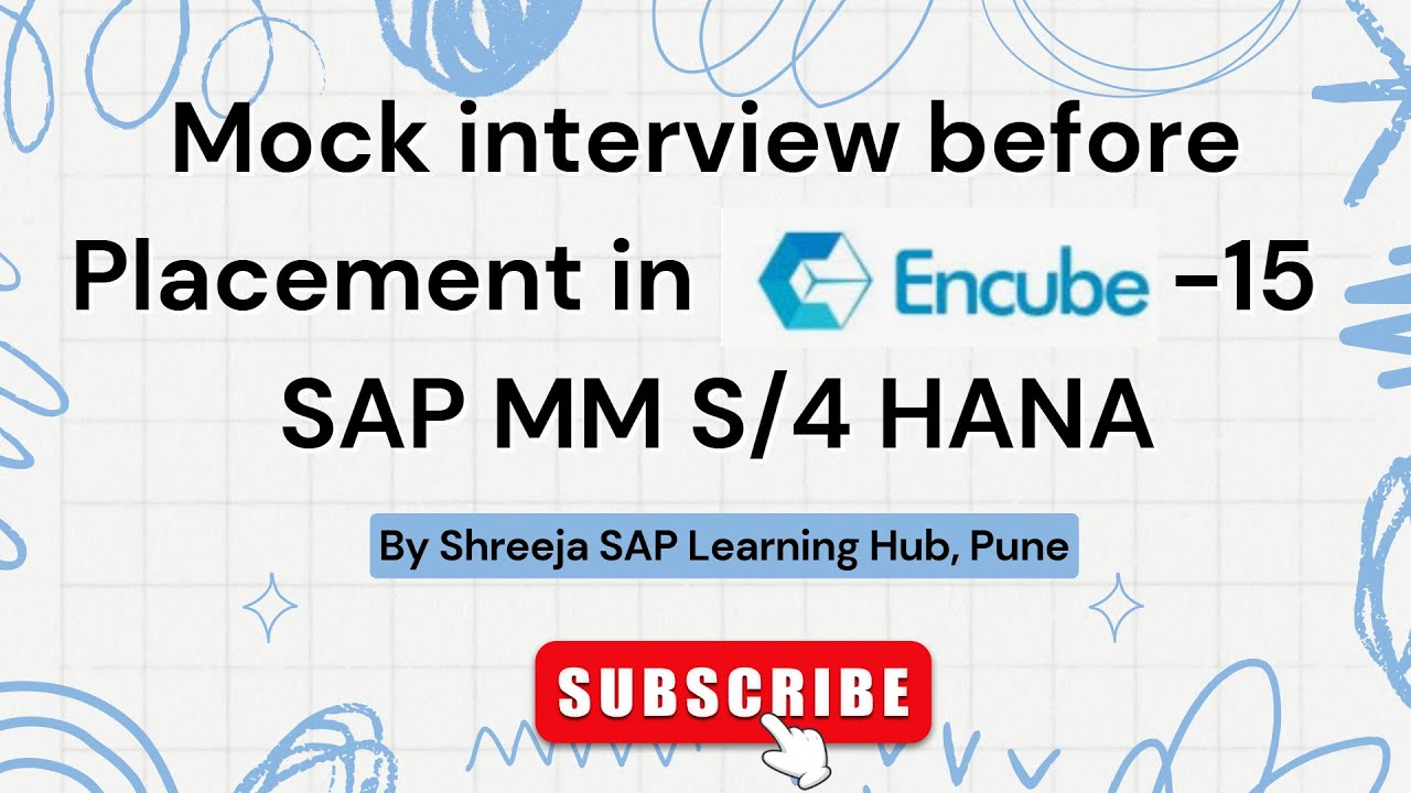 SAP MM Mock interview conducted Before Placement in Mahindra | SAP MM  | Best SAP Courses in Pune