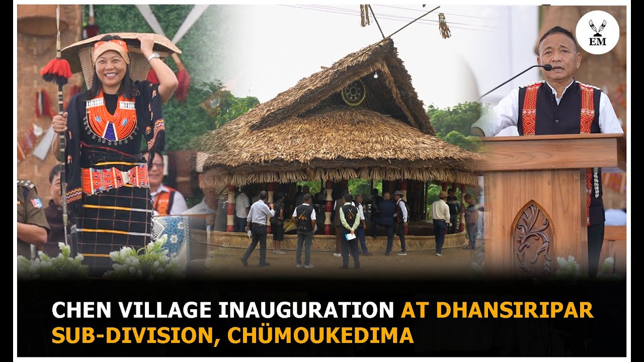 MLA & Advisor Hekani unveils Chen village monolith