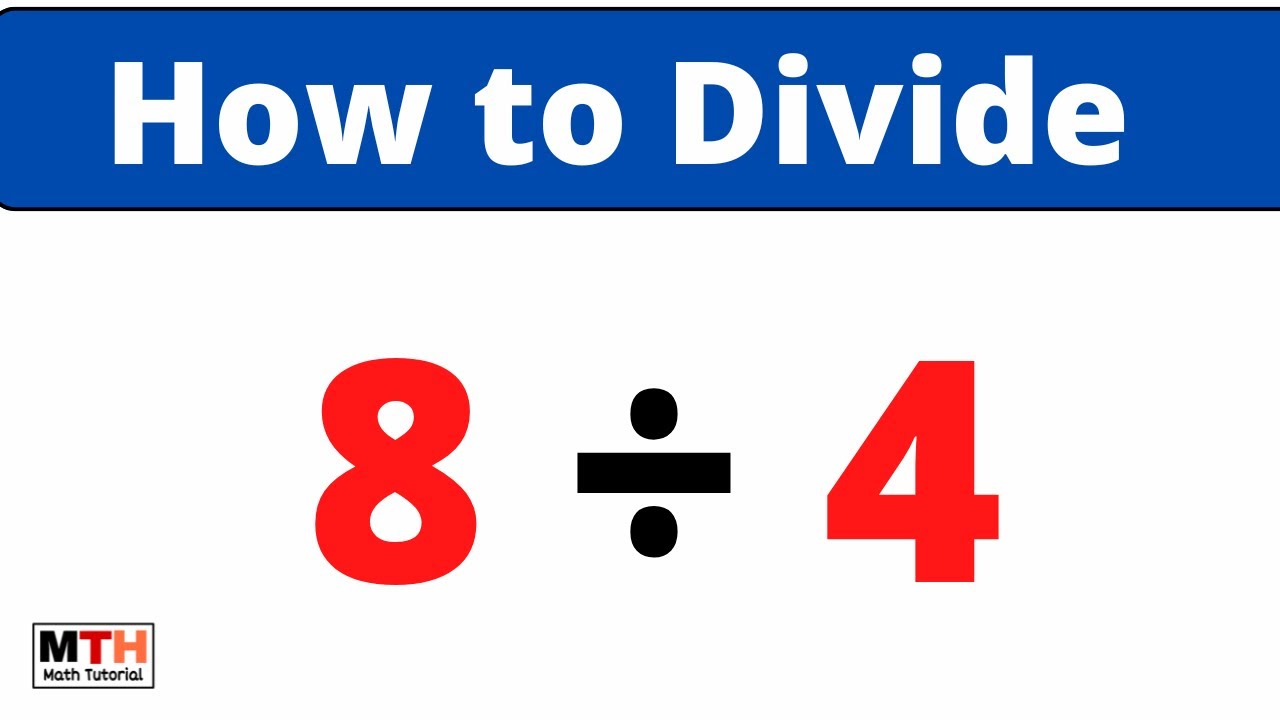 8 разделить на 4 || 8&divide;4