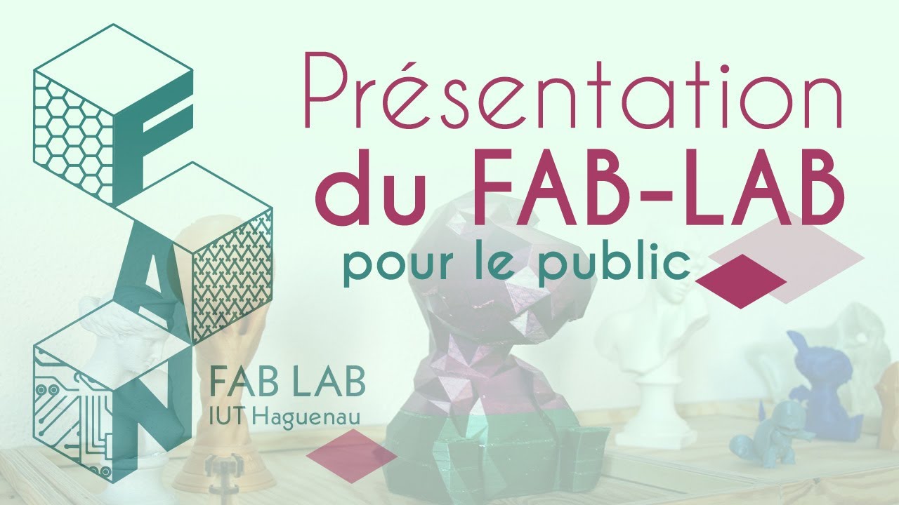 Présentation du FAB-LAB de l'IUT pour le public extérieur