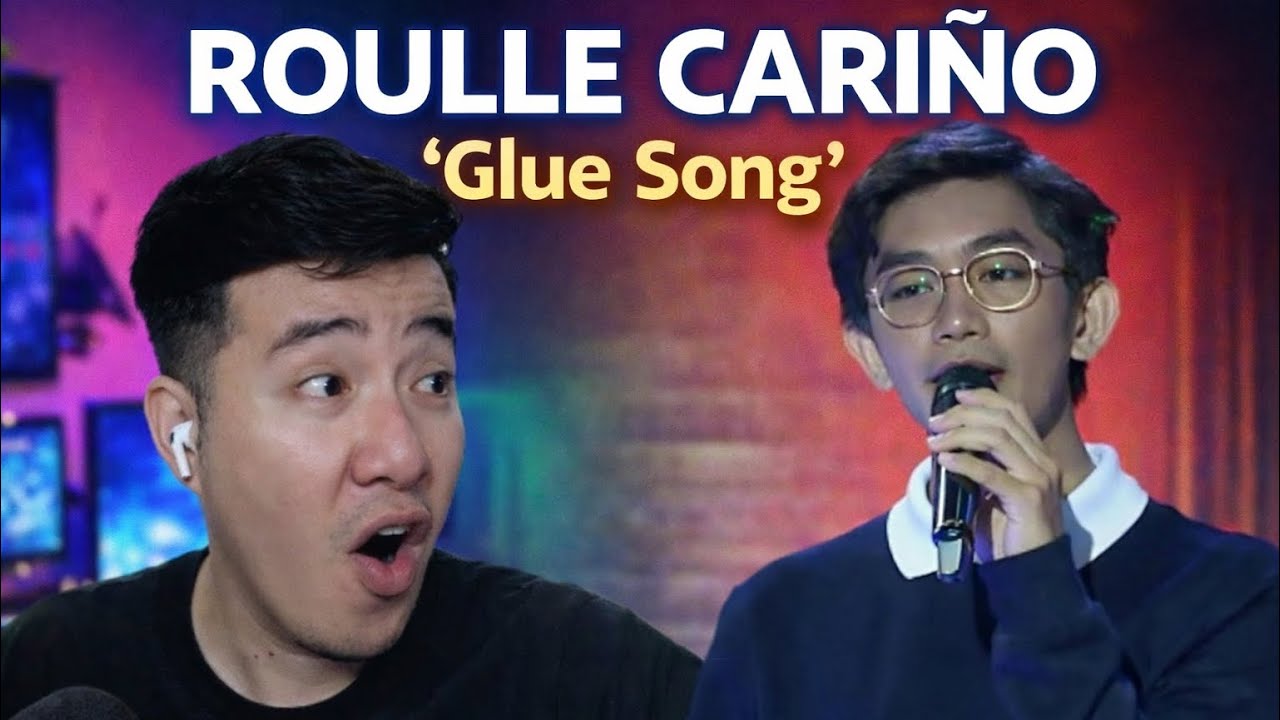 Rouelle Cariño sings 'Give It Up' 'Glue Song'  in THE CLONES EB | REACTION