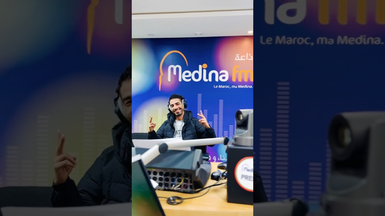 Before the show 🙌 #medinafm #radio #instagramyoutube #morocco #shortsaday