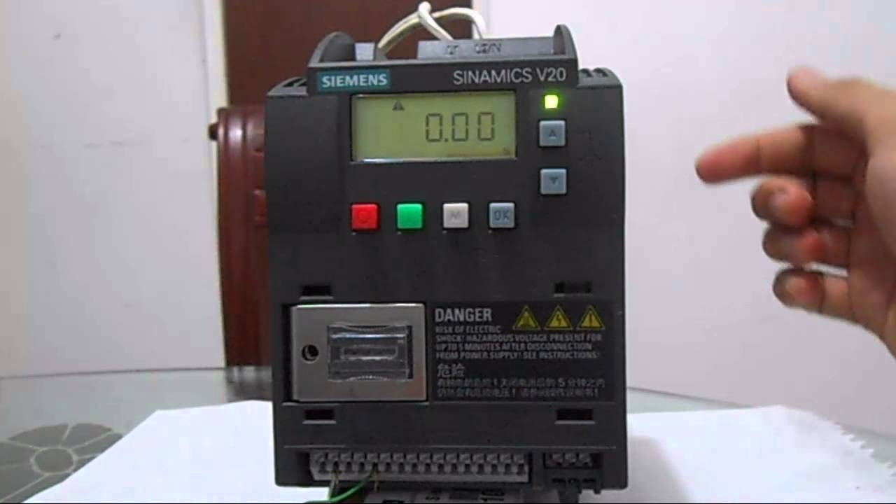 ENTRADA ANALÓGICA SINAMICS V20