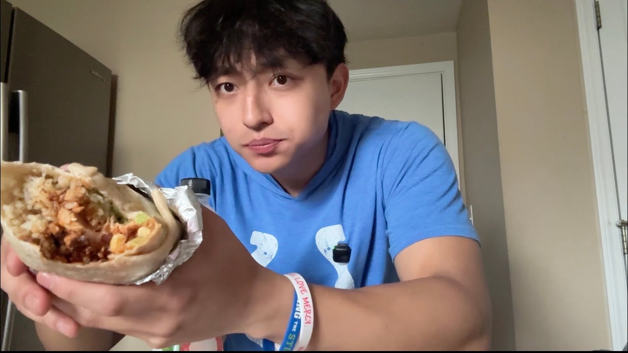 ASMR | Chipotle Honey Chicken Burrito