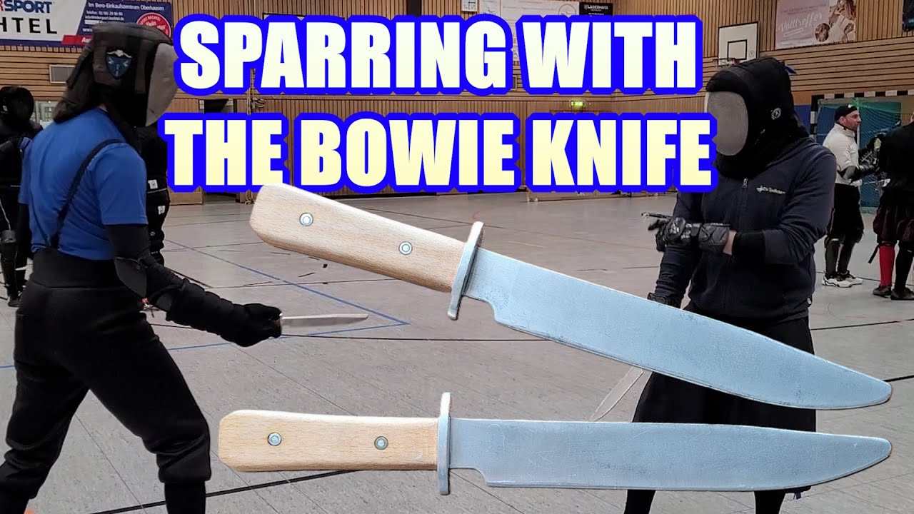 Bowie knife meets Langes Messer - some friendly HEMA sparring