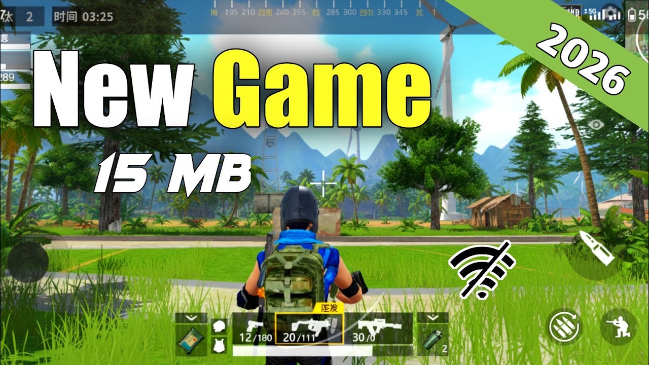 Offline 15 mb🤩2026 free fire copy games for android best battle royale game like free fire 